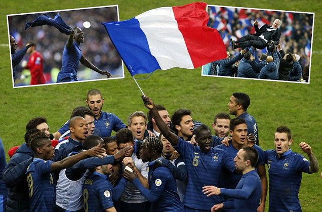 Laga yang `Mustahil` Dimenangkan Sakho dan Benzema, Prancis vs Ukraina 3-0 (Agg 3-2)